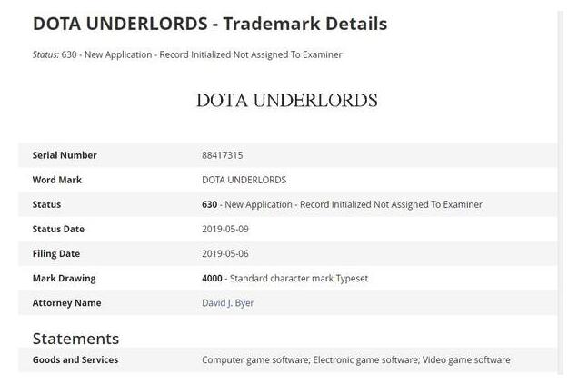 V社注冊(cè)“DOTA”新商標(biāo) 網(wǎng)友猜測(cè)將在TI9公布新作