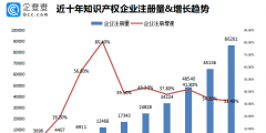 我國專利數(shù)量排名全球第一！前八月我國新增知識產(chǎn)權企業(yè)7.37萬家