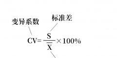 變異系數(shù)法的計算公式(標(biāo)準差與變異系數(shù)的關(guān)系)