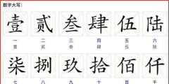 數(shù)字大寫怎么寫0到10(十位數(shù)字的大寫)